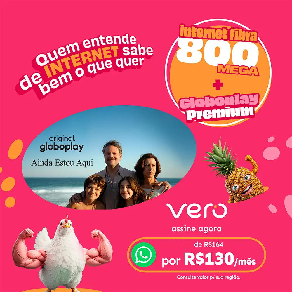 Início - Vero Internet - Fibra Óptica de Verdade - Site Exclusivo de Vendas Vero Internet